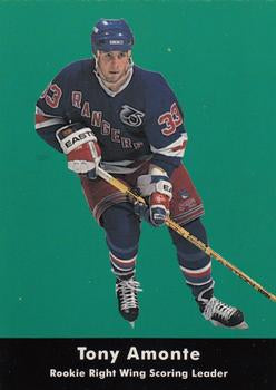 #443 Tony Amonte - New York Rangers - 1991-92 Parkhurst Hockey
