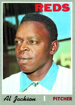 #443 Al Jackson - Cincinnati Reds - 1970 Topps Baseball