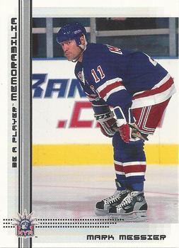#443 Mark Messier - New York Rangers - 2000-01 Be a Player Memorabilia Hockey
