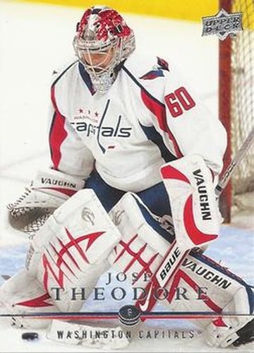 #443 Jose Theodore - Washington Capitals - 2008-09 Upper Deck Hockey