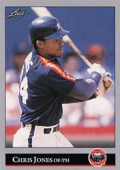 #444 Chris Jones - Houston Astros - 1992 Leaf Baseball