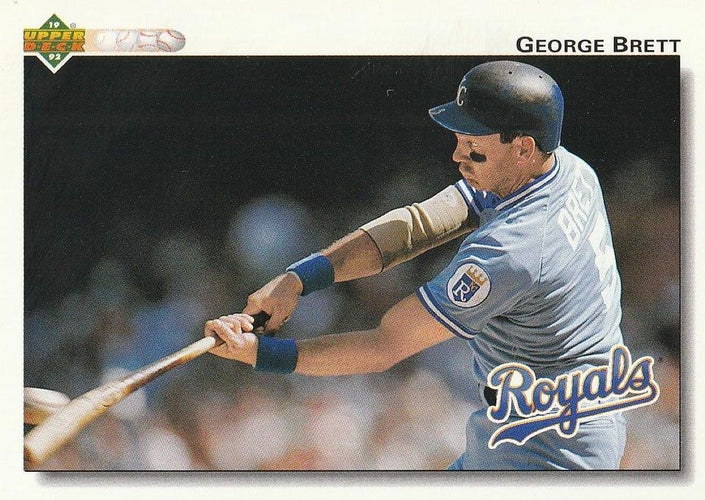 #444 George Brett - Kansas City Royals - 1992 Upper Deck Baseball