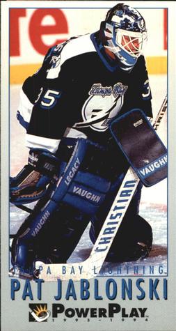 #444 Pat Jablonski - Tampa Bay Lightning - 1993-94 Fleer PowerPlay Hockey