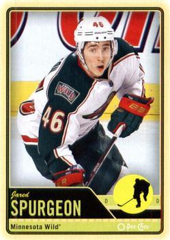 #444 Jared Spurgeon - Minnesota Wild - 2012-13 O-Pee-Chee Hockey