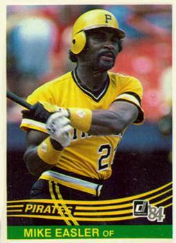 #444 Mike Easler - Pittsburgh Pirates - 1984 Donruss Baseball