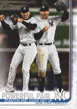 #444 Powerful Pair - New York Yankees - 2019 Topps Baseball