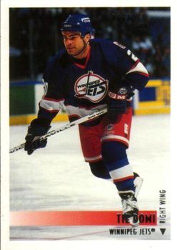 #444 Tie Domi - Winnipeg Jets - 1994-95 O-Pee-Chee Premier Hockey