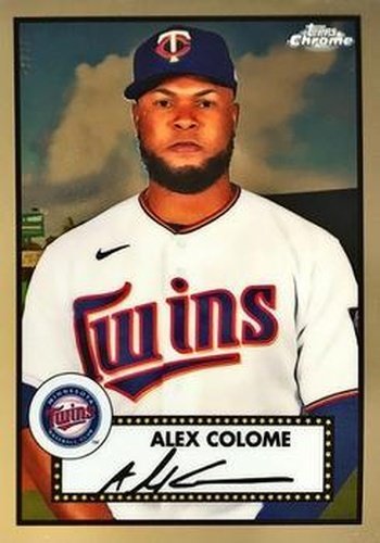 #445 Alex Colome - Minnesota Twins - 2021 Topps Chrome Platinum Anniversary Baseball