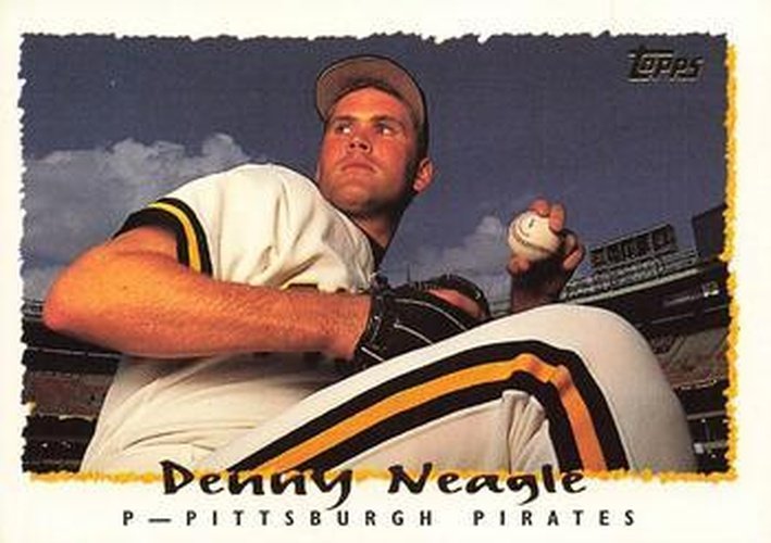 #445 Denny Neagle - Pittsburgh Pirates - 1995 Topps Baseball