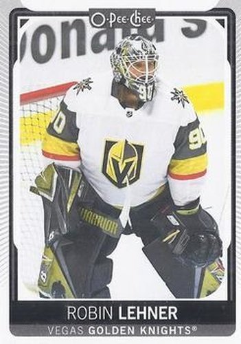 #445 Robin Lehner - Vegas Golden Knights - 2021-22 O-Pee-Chee Hockey