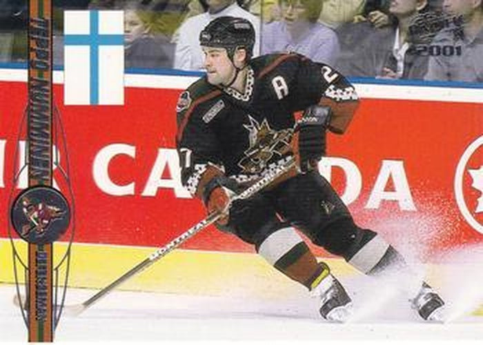 #445 Teppo Numminen - Phoenix Coyotes - 2000-01 Pacific Hockey