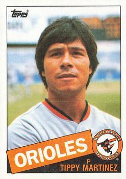 #445 Tippy Martinez - Baltimore Orioles - 1985 Topps Baseball