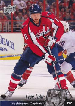 #445 Eric Fehr - Washington Capitals - 2010-11 Upper Deck Hockey