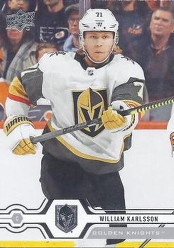 #445 William Karlsson - Vegas Golden Knights - 2019-20 Upper Deck Hockey