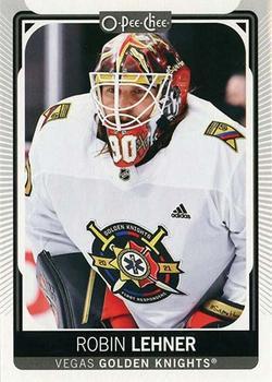 #445b Robin Lehner - Special Jersey - Vegas Golden Knights - 2021-22 O-Pee-Chee Hockey