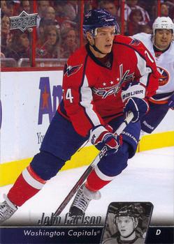 #446 John Carlson - Washington Capitals - 2010-11 Upper Deck Hockey