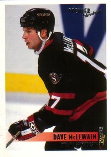 #446 Dave McLlwain - Ottawa Senators - 1994-95 O-Pee-Chee Premier Hockey