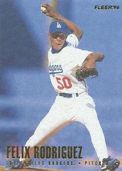 #446 Felix Rodriguez - Los Angeles Dodgers - 1996 Fleer Baseball
