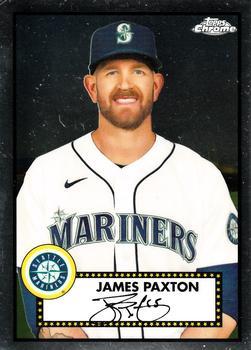 #446 James Paxton - Seattle Mariners - 2021 Topps Chrome Platinum Anniversary Baseball