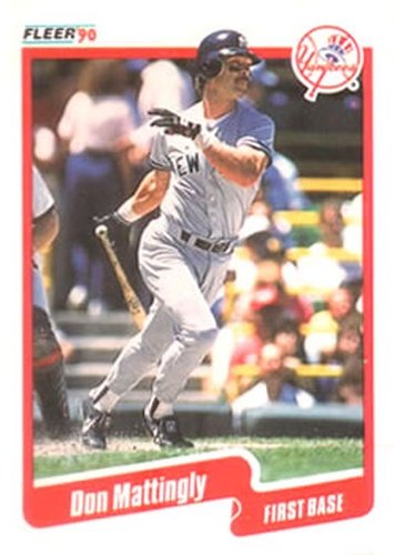 #447 Don Mattingly - New York Yankees - 1990 Fleer USA Baseball
