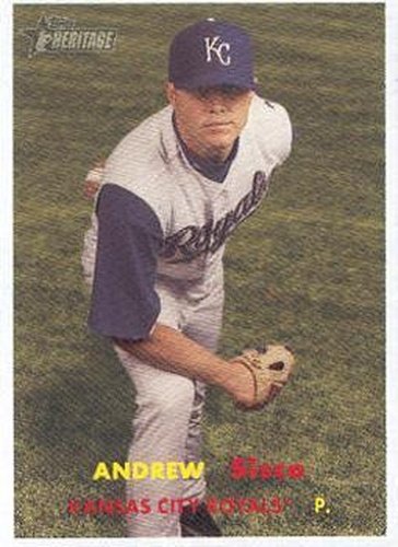 #447 Andrew Sisco - Kansas City Royals - 2006 Topps Heritage Baseball