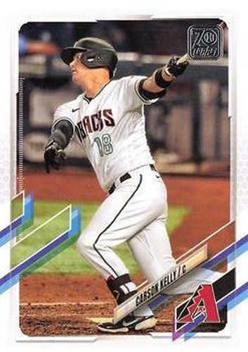 #447 Carson Kelly - Arizona Diamondbacks - 2021 Topps Baseball