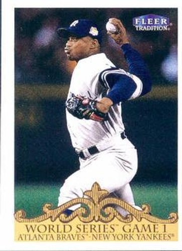 #447 Orlando Hernandez - New York Yankees - 2000 Fleer Tradition Baseball