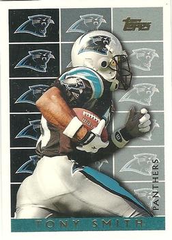 #447 Tony Smith - Carolina Panthers - 1995 Topps Football