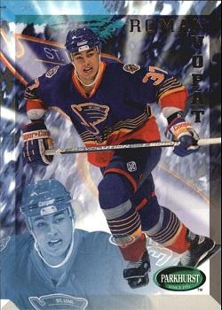 #447 Roman Vopat - St. Louis Blues - 1995-96 Parkhurst International Hockey