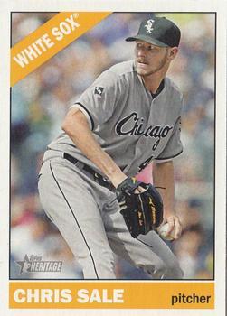 #447d Chris Sale - Chicago White Sox - 2015 Topps Heritage Baseball