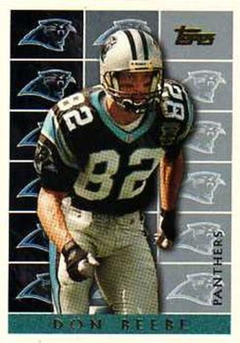 #448 Don Beebe - Carolina Panthers - 1995 Topps Football