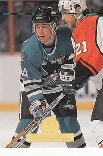 #448 Ray Whitney - San Jose Sharks - 1994-95 Leaf Hockey