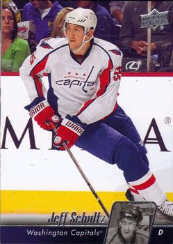 #448 Jeff Schultz - Washington Capitals - 2010-11 Upper Deck Hockey