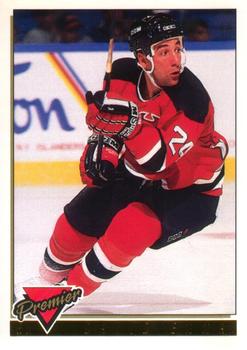 #448 David Emma - New Jersey Devils - 1993-94 O-Pee-Chee Premier Hockey - Gold