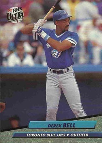 #448 Derek Bell - Toronto Blue Jays - 1992 Ultra Baseball