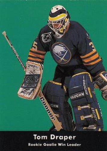 #448 Tom Draper - Buffalo Sabres - 1991-92 Parkhurst Hockey