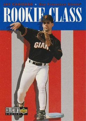 #448 Jay Canizaro - San Francisco Giants - 1996 Collector's Choice Baseball