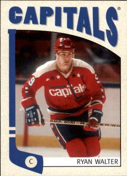 #448 Ryan Walter - Washington Capitals - 2004-05 In The Game Franchises US East Hockey