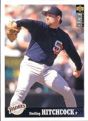 #448 Sterling Hitchcock - San Diego Padres - 1997 Collector's Choice Baseball