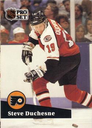 #448 Steve Duchesne - 1991-92 Pro Set Hockey