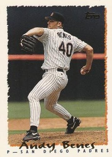 #449 Andy Benes - San Diego Padres - 1995 Topps Baseball