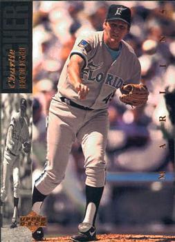 #449 Charlie Hough - Florida Marlins - 1994 Upper Deck Baseball