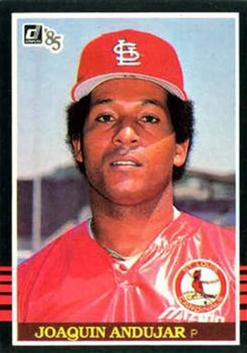 #449 Joaquin Andujar - St. Louis Cardinals - 1985 Donruss Baseball