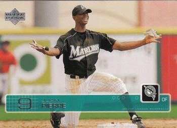 449 Juan Pierre - Florida Marlins - 2003 Upper Deck Baseball – Isolated  Cards