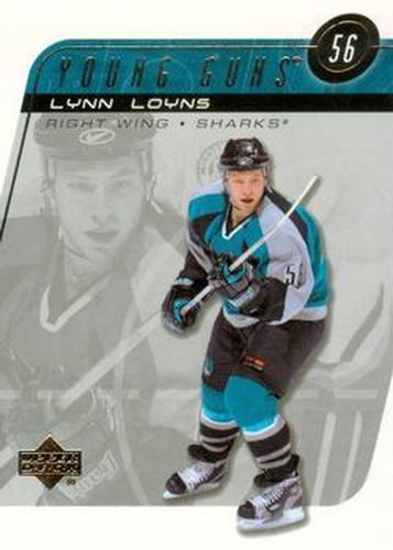 #449 Lynn Loyns - San Jose Sharks - 2002-03 Upper Deck Hockey