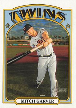 #449 Mitch Garver - Minnesota Twins - 2021 Topps Heritage Baseball