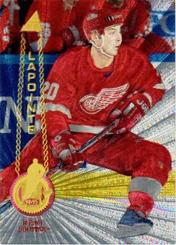 #449 Martin Lapointe - Detroit Red Wings - 1994-95 Pinnacle Hockey - Rink Collection