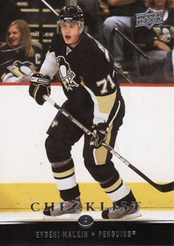 #449 Evgeni Malkin - Pittsburgh Penguins - 2008-09 Upper Deck Hockey