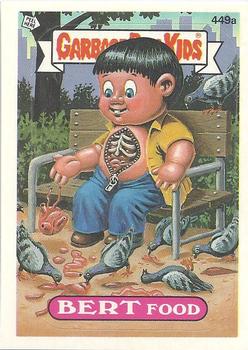 #449a Bert Food - 1987 Topps Garbage Pail Kids Series 11
