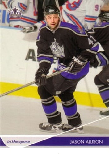 #44 Jason Allison - Los Angeles Kings - 2003-04 In The Game Toronto Star Hockey